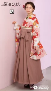 “桜田ひより × 百華”の卒業式袴レンタル｜卒業式の袴ご紹介　SH-67