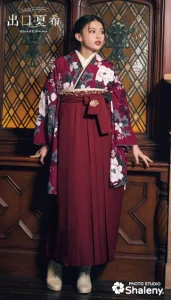 “出口夏希”の卒業式袴レンタル|卒業式の袴ご紹介 DNN-08