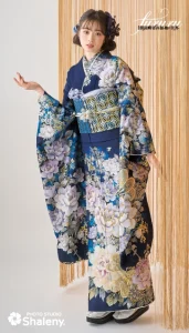 “假屋崎省吾”-紺|ハタチ記念の新作振袖ご紹介 KR-861