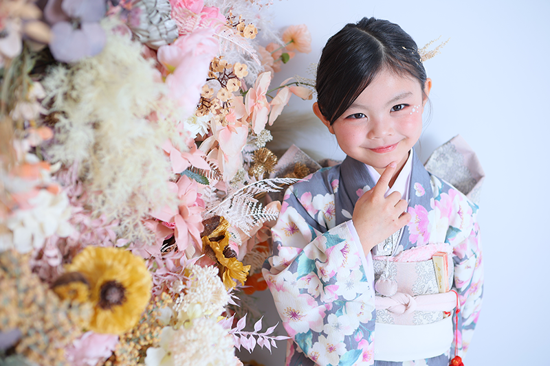 シャレニーで七五三撮影をした7歳の女の子｜写真撮影をした親子の感想3